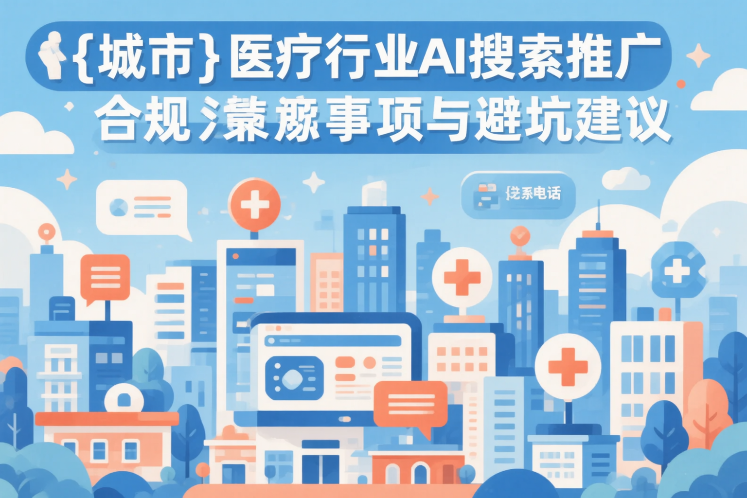 乌海医疗行业AI搜索推广合规注意事项与避坑建议