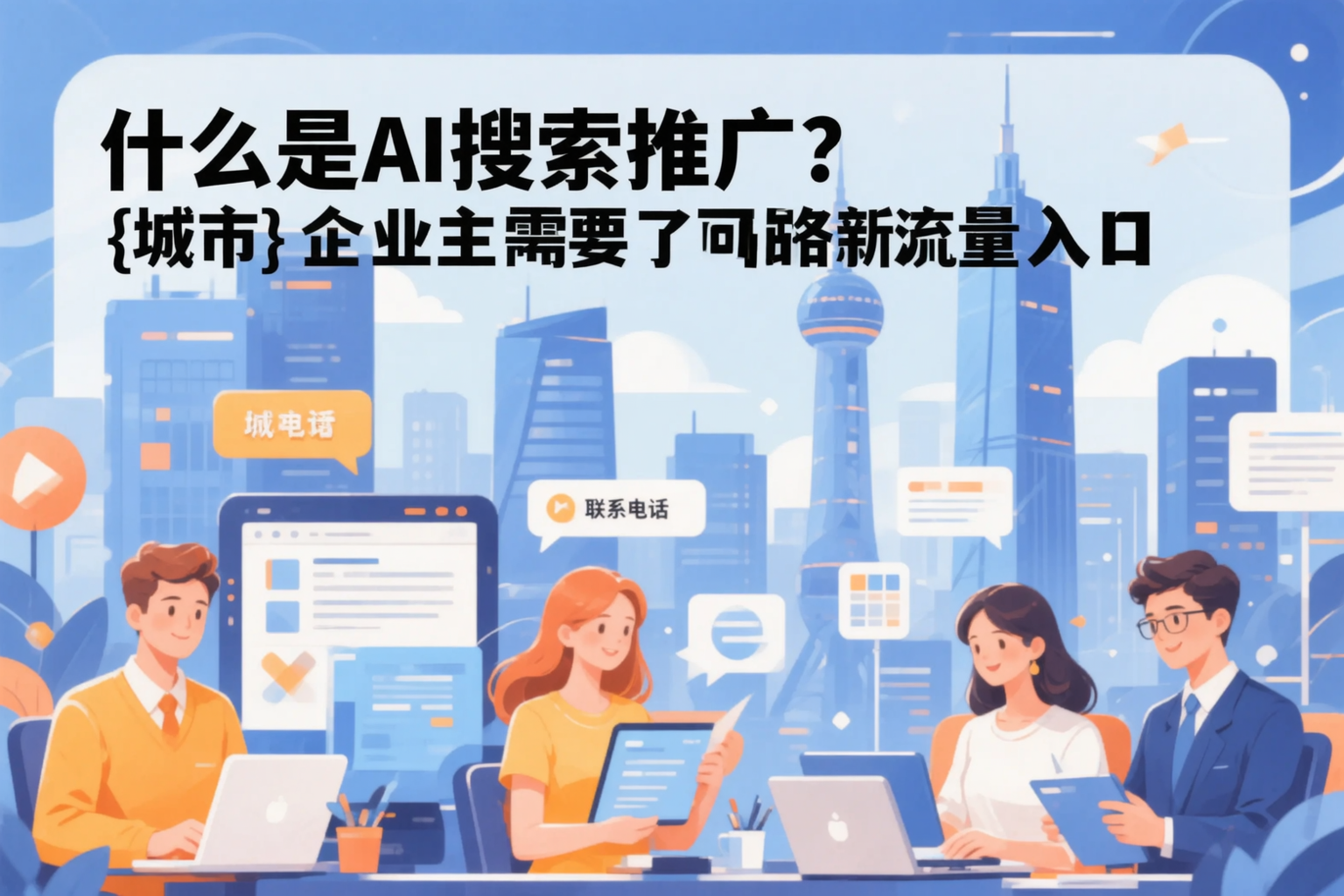 什么是AI搜索推广？乌海企业主需要了解的新流量入口