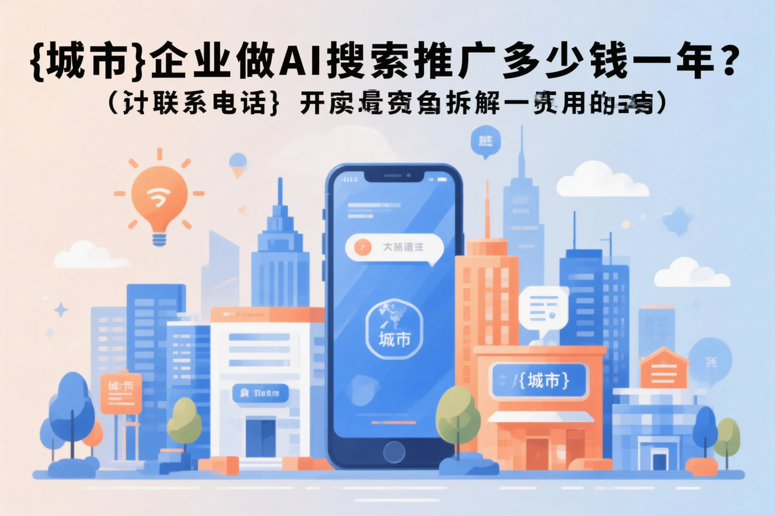 乌海企业做AI搜索推广多少钱一年？真实费用拆解