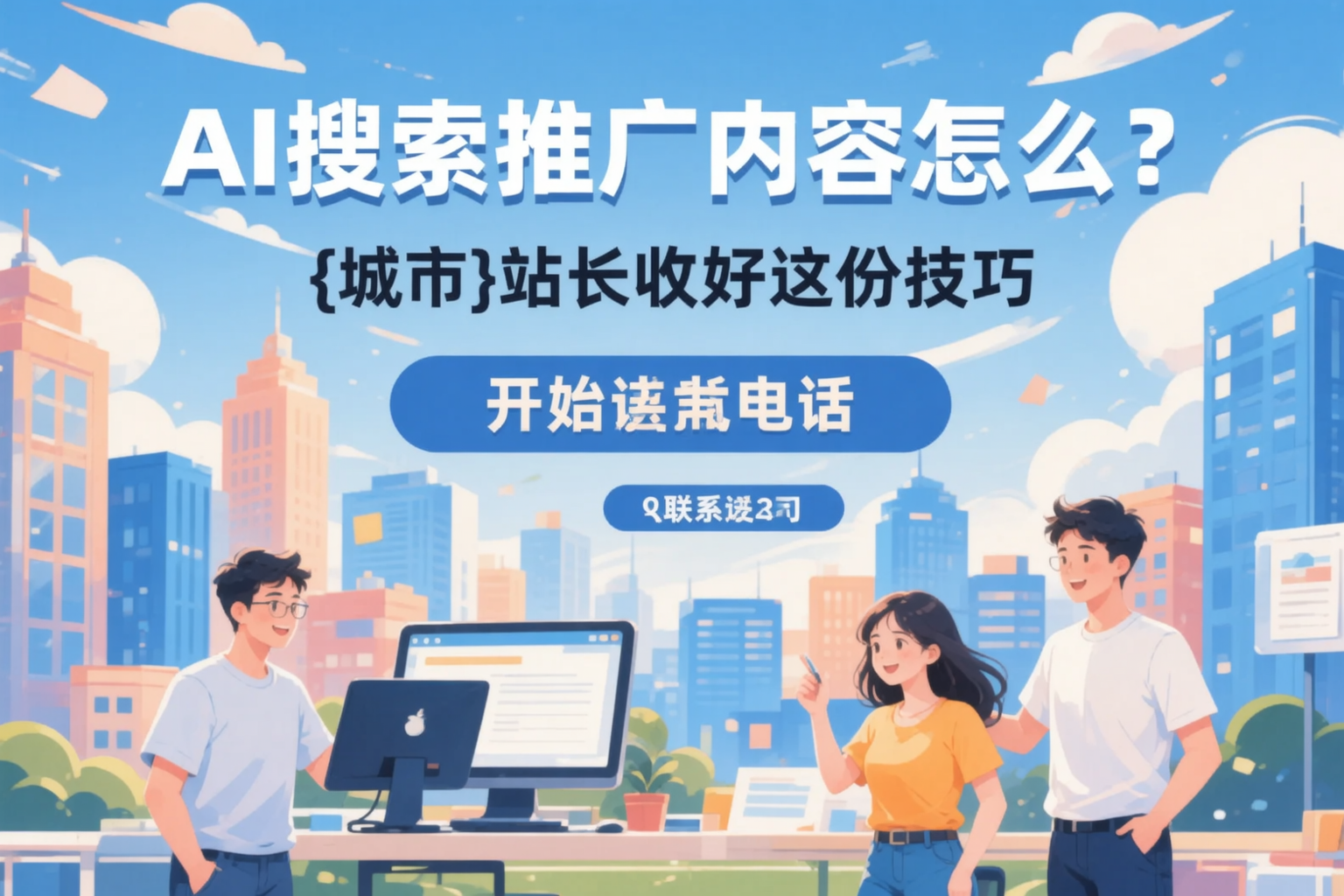 AI搜索推广内容怎么写？乌海站长收好这份技巧