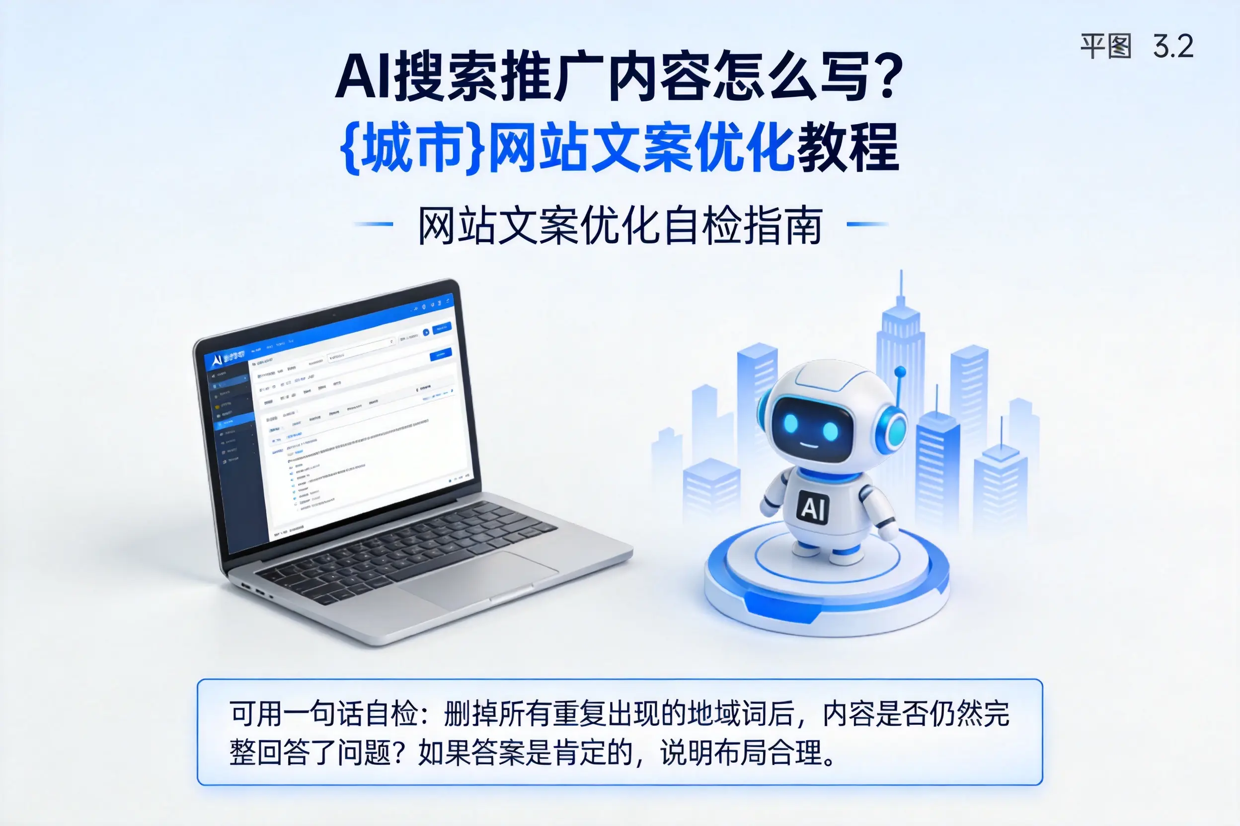 AI搜索推广内容怎么写?乌海网站文案优化教程