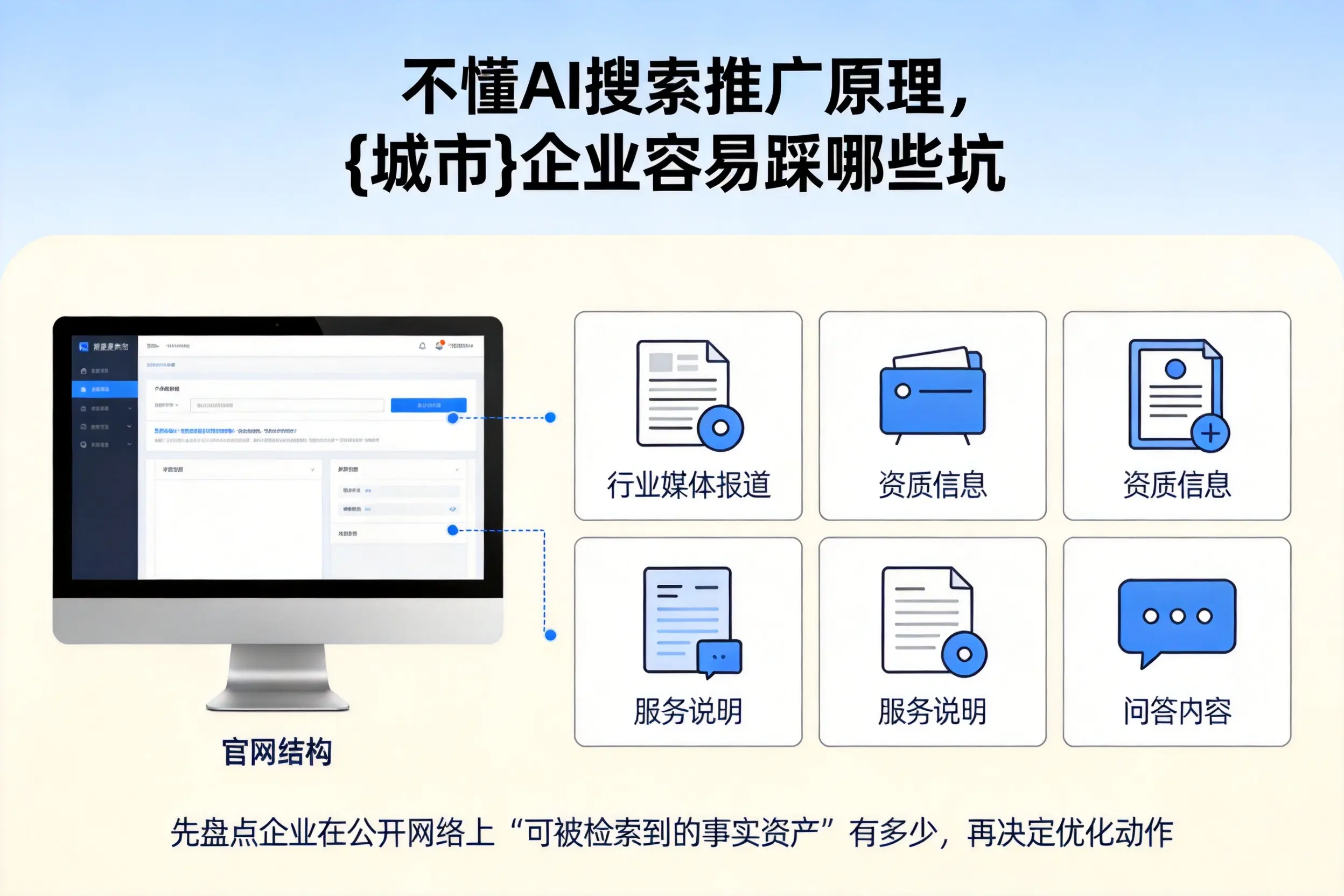 不懂AI搜索推广原理,乌海企业容易踩哪些坑