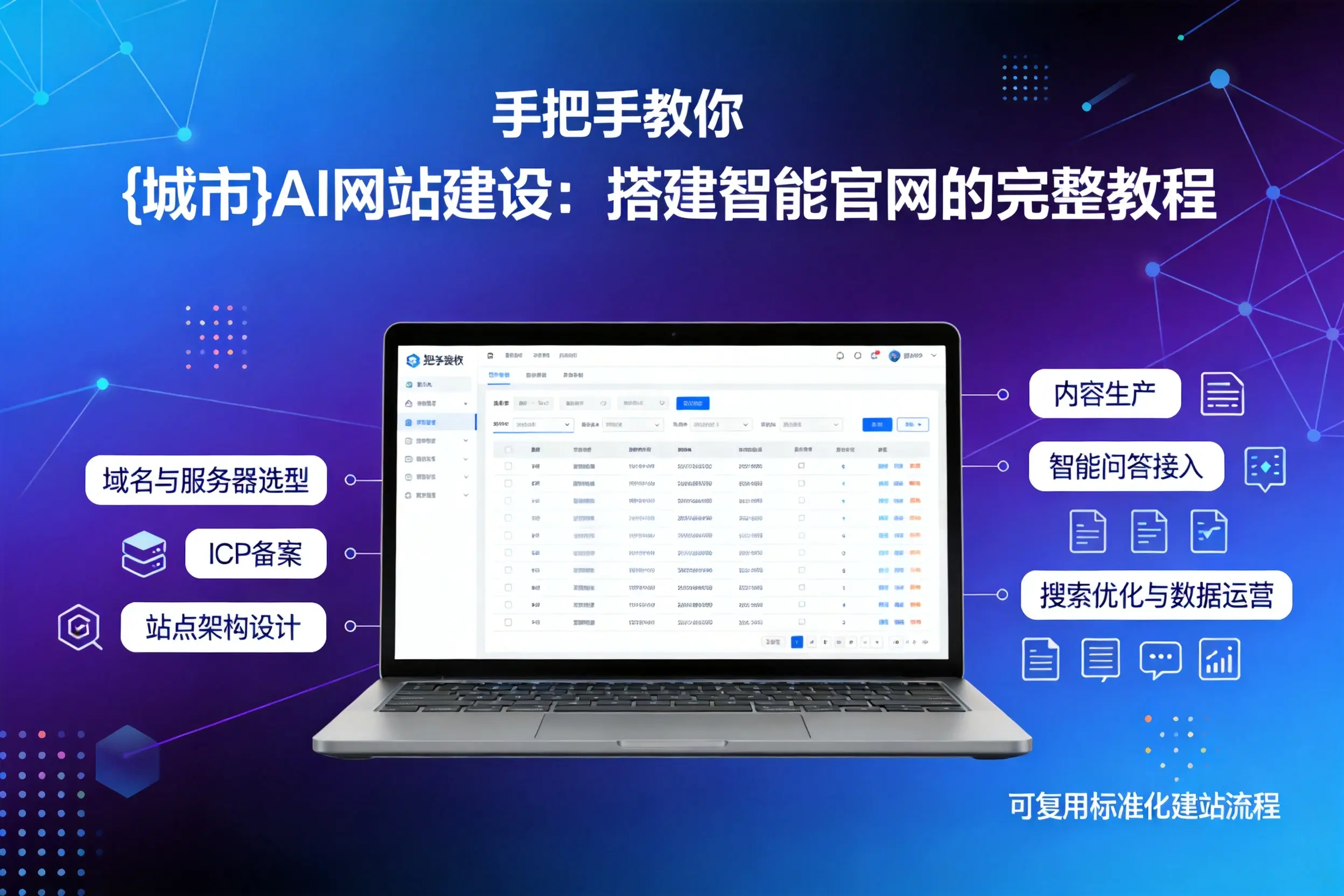 手把手教你乌海AI网站建设：搭建智能官网的完整教程